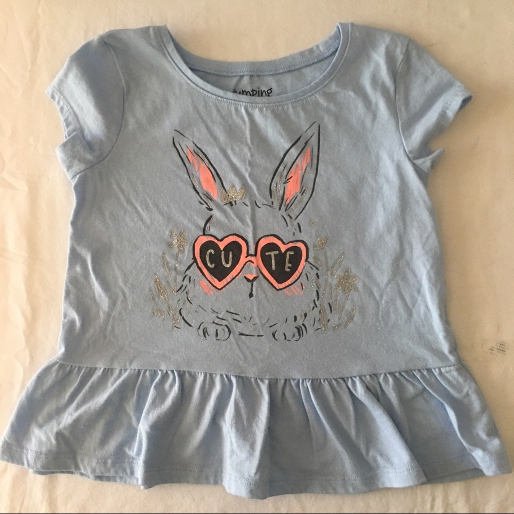 16 GIRLS SHORT SLEEVE SHIRTS  ALL 4T